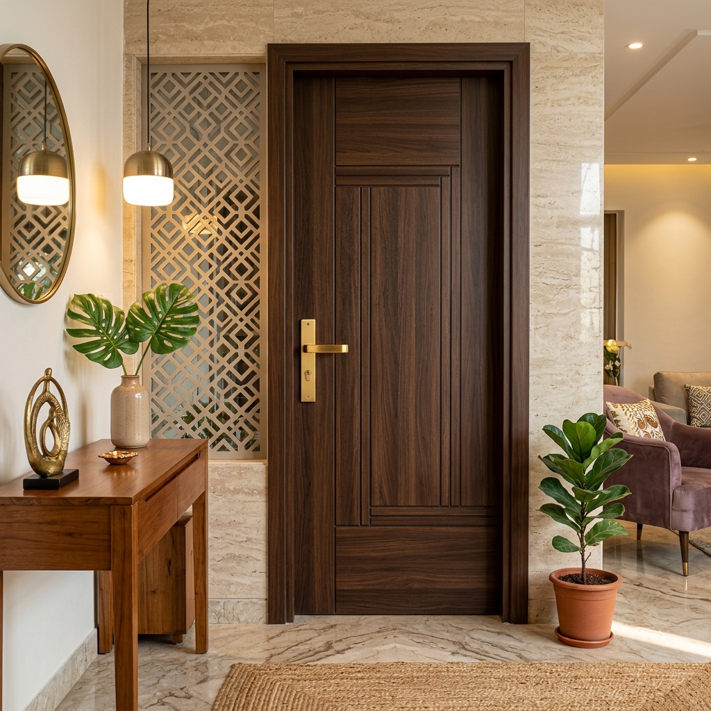 Waterproof PVC Doors Gujarat Anush